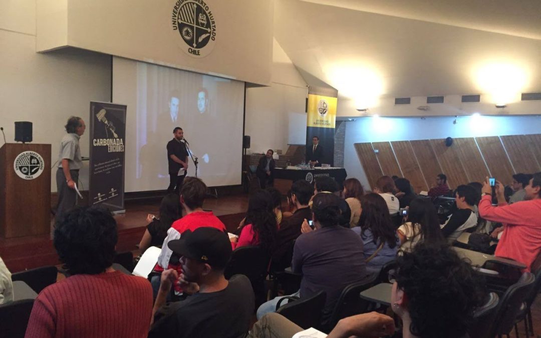 Publicación y Ceremonia de lanzamiento Poemario de Julio Rodajo, Carbonada Ediciones