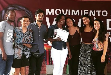 Taller de español para comunidad haitiana de La Bandera
